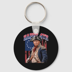 4 juli Joe Biden God Save The Queen Stand Wit Sleutelhanger
