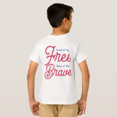 4 juli Junior Golfer USA 250ste Verjaardag T-shirt (Achterkant volledig)
