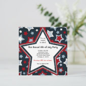 4 juli kaart (Staand voorkant)