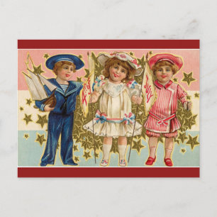 4 juli Kinder Briefkaart