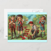 4 juli - Kindervuurwerk Briefkaart (Voorkant / Achterkant)