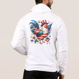 4 juli Kip Clipart-61531 Hoodie