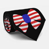 4 juli Kleding Amerika Vlag Patriottische Ribbo Stropdas (Opgerold)