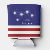 4 juli  Koelbox met Vuurwerk Blikjeskoeler (Achterkant)