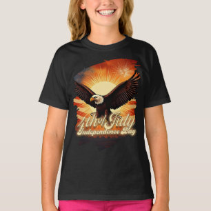 4 juli – Majestueuze Adelaar & Vuurwerk Tributo🦅 T-shirt