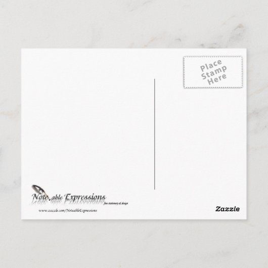 4 juli  meisje met vlaggen briefkaart (Achterkant)