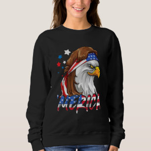 4 juli Merica Eagle Mullet Verenigde Staten - Amer Trui