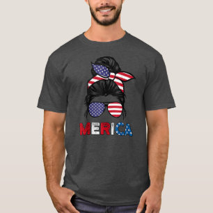 4 juli Merica Sunbril Classy Ma Life T-shirt