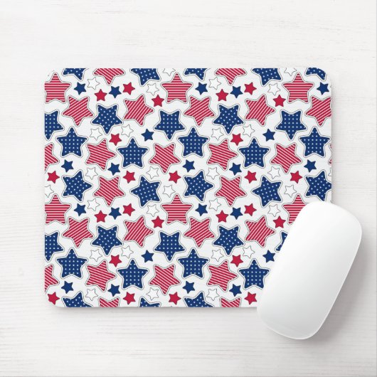 4 juli Mousepad Muismat (Met muis)