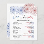 4 juli Old Wifes Tales spel. (Voorkant / Achterkant)