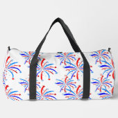 4 juli Onafhankelijkheid Vuurwerksterren Plunjezak (Voorkant)