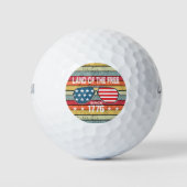 4 juli Onafhankelijkheidsdag 1776  Golfballen (Voorkant)