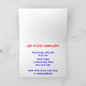 4 juli - Onafhankelijkheidsdag_4 juli Uitnodiging (Binnen)