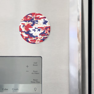 4 juli, Onafhankelijkheidsdag, Camouflage Beige Magneet