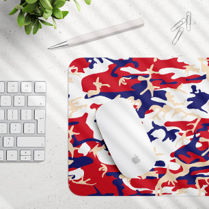 4 juli, Onafhankelijkheidsdag, Camouflage Beige Muismat