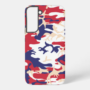 4 juli, Onafhankelijkheidsdag, Camouflage Beige Samsung Galaxy Hoesje