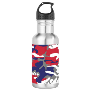 4 juli, Onafhankelijkheidsdag, Camouflage Grijs Waterfles