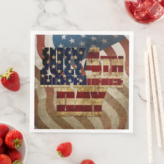  4 juli Onafhankelijkheidsdag Design Servet (Insitu)