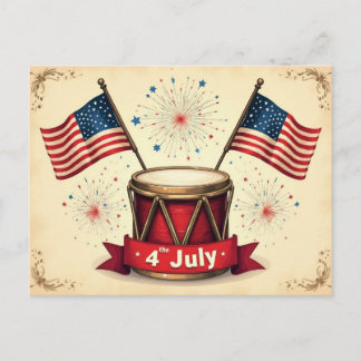 4 juli, Onafhankelijkheidsdag, Feestdagenkaart