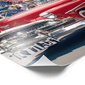 4 juli Onafhankelijkheidsdag Foto Afdruk (Hoek)