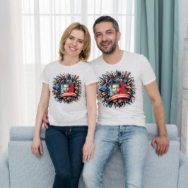 4 juli Onafhankelijkheidsdag JD Vance T-shirt