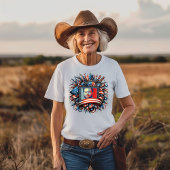 4 juli Onafhankelijkheidsdag JD Vance T-shirt