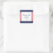 4 juli Onafhankelijkheidsdag Party Sticker (Tas)