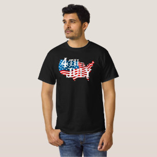 4 juli Onafhankelijkheidsdag Uncle Sam Pet America T-shirt