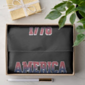 4 juli ontwerp tissuepapier (Geschenk)