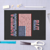 4 juli ontwerp tissuepapier (Craft)