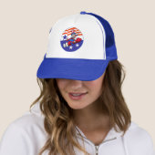 4 juli-oom Sam Hoed Trucker Pet (In situ)