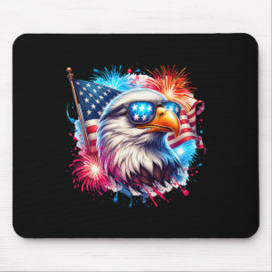 4 juli patriottische Amerikaanse zeearend VS Ameri Muismat