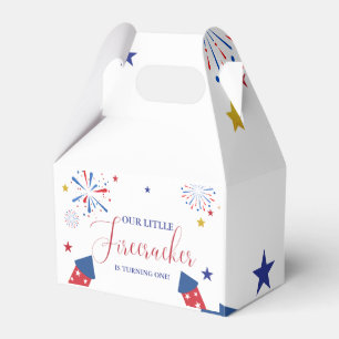 4 juli Patriottische onafhankelijkheid verjaardags Bedankdoosjes