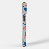 4 juli Patroon 04x4 LGrey BG Case-Mate iPhone Case (Achterkant / Rechts)