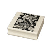 4 JULI PINK FLAMINGO UNCLE SAM RUBBER STEMP 	RUBBERSTEMPEL (Stempel)