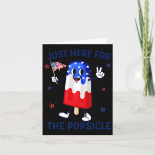 4 juli Popsicle Verenigde Staten Amerikaanse vlag Kaart
