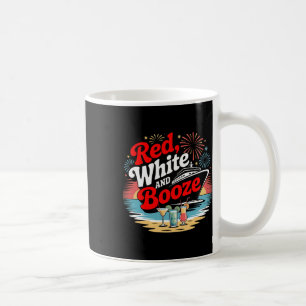 4 juli Rood Witte Drank Cruise Trip Viering Koffiemok