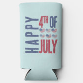 4 juli Schattigee Patriottische Amerikaanse vlag (Voorkant)