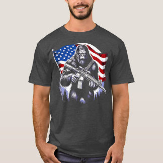 4 juli Shirt Amerikaanse vlag