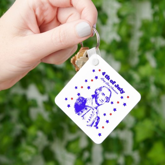 4 juli sleutelhanger (Hand)