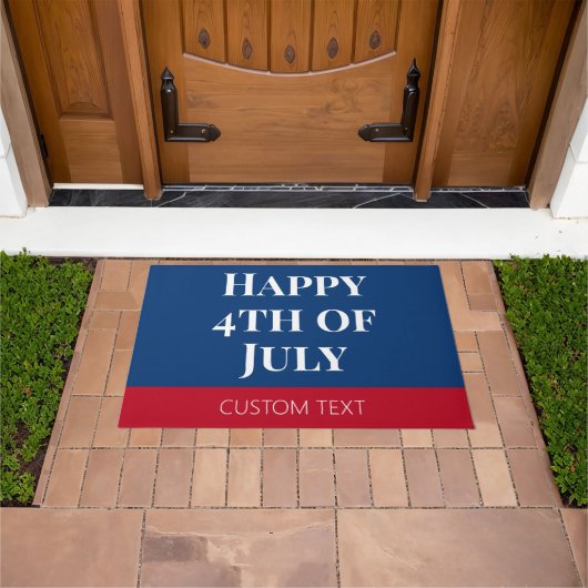 4 juli-spandoek deurmat (Buiten)
