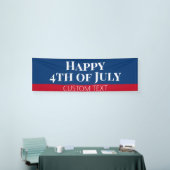 4 juli-spandoek spandoek (Beurs)