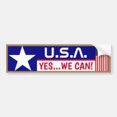 4 juli spullen bumpersticker (Voorkant)