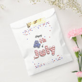 4 juli Stars Stripes Folie Balloons Bedankzakje (Gezegeld)