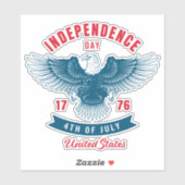 4 juli sticker (Vel)