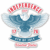 4 juli sticker (Voorkant)