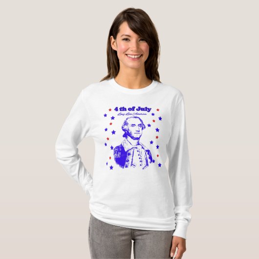 4 juli t-shirt (Voorkant volledig)
