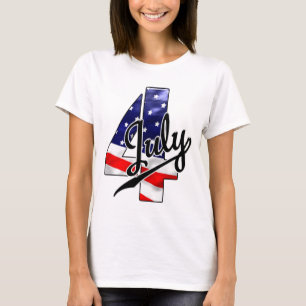 4 juli t-shirt