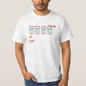 4 juli t-shirt (Voorkant)