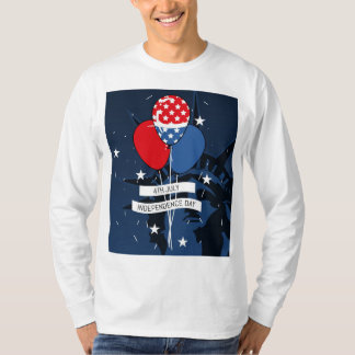 4 juli T-shirt ontwerp